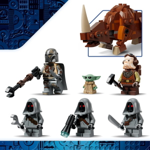 STAR WARS  LEGO - SANDCRAWLER E MUDHORN OFFWORLD