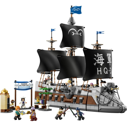 LEGO ONE PIECE - LA NAVE DA GUERRA DI GARP