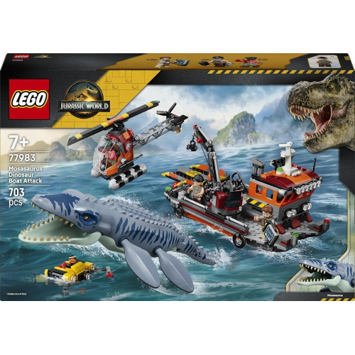 JW- ATTACCO ALLA BARCA DEL DINOSAURO MOSASAURUS