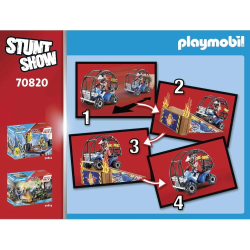 PLAY- ST.PACK- STUNTSHOW QUAD CON RAMPA IN