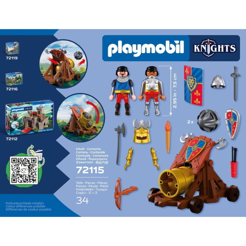 PLAY- KNIGHTS - CAVALIERI DEL LEONE ARMATI