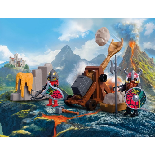 PLAY- KNIGHTS - CATAPULTA DEI CAVALIERI DEL DRAGO
