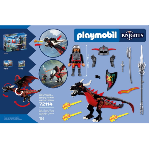 PLAY- KNIGHTS - DRAGO NERO