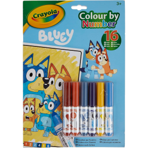 ALBUM DA COLORARE CON I NUMERI BLUEY
