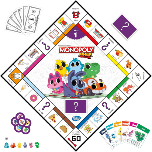 GS- MONOPOLI JUNIOR 2 GAME IN 1