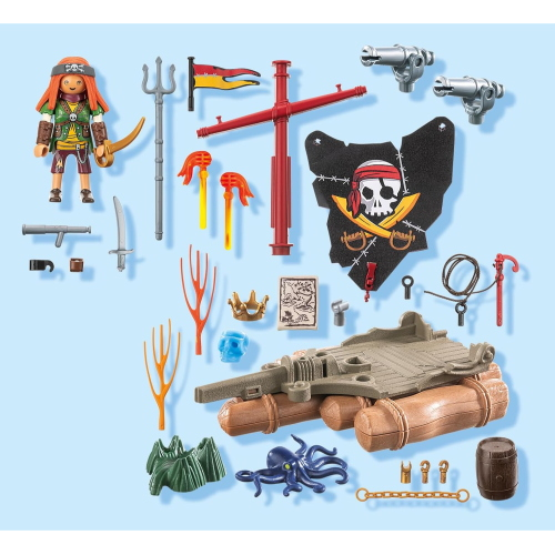 PLAY PIRATES- ZATTERA DEI PIRATI