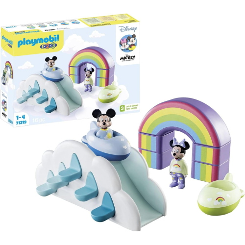 PLAY- 1-2-3 DISNEY- MM CASETTA NUVOLA
