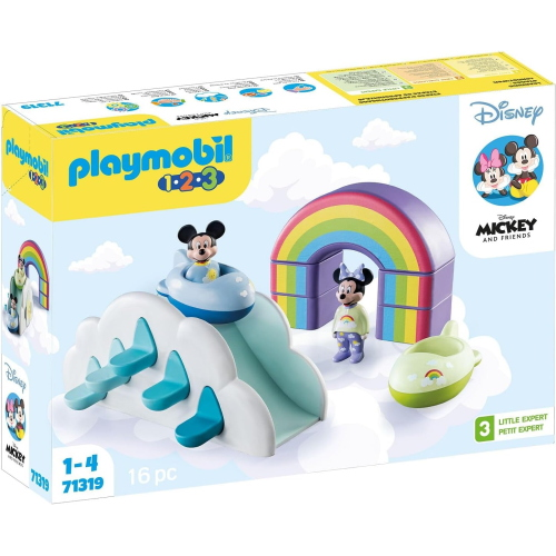 PLAY- 1-2-3 DISNEY- MM CASETTA NUVOLA