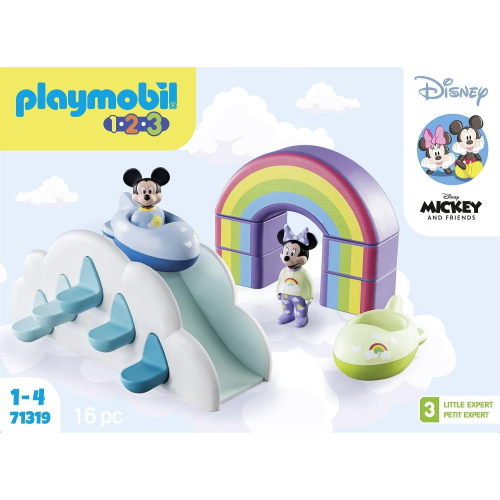 PLAY- 1-2-3 DISNEY- MM CASETTA NUVOLA