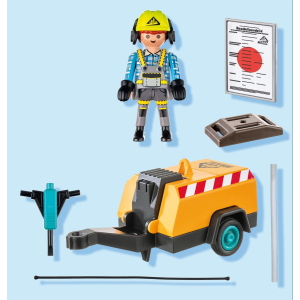 PLAY CITY - LAVORATORE CON MARTELLO PNEUMATICO
