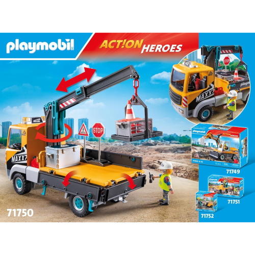 PLAY CITY - CAMION DA CANTIERE CON GRU