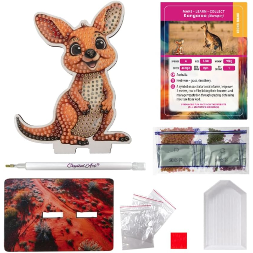 CRYSTAL ART BUDDY - CANGURO