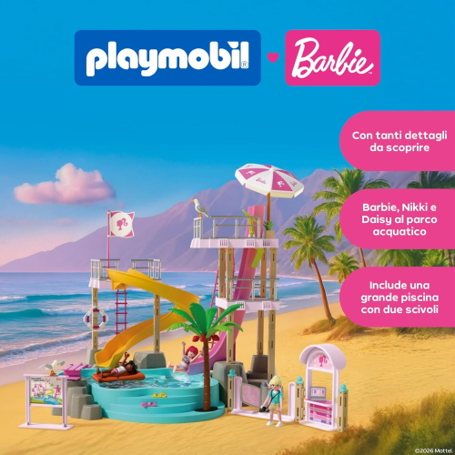 PLAY- BARBIE - PARCO AQUATICO