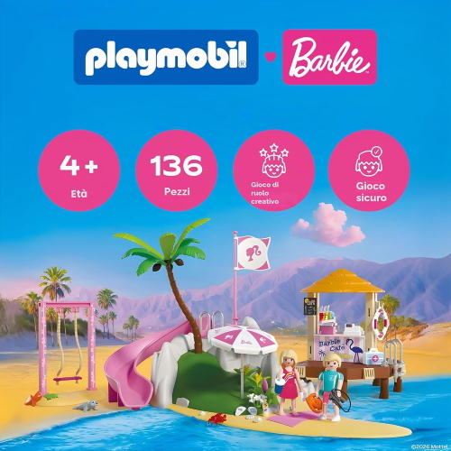 PLAY- BARBIE - CAFFE SULLA SPIAGGIA