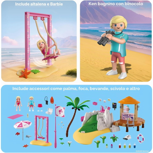 PLAY- BARBIE - CAFFE SULLA SPIAGGIA