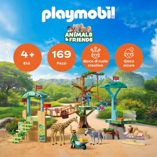 PLAY ZOO - ANIMALS & FRIENDS - PARCO AVVENTURA C/ANIMALI