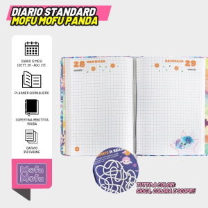 DIARIO AG. 026 - MOFUMOFU STD 12M- PANDA