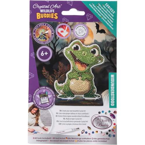 CRYSTAL ART BUDDY - COCCODRILLO