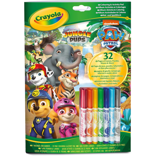 ALBUM ATTIVITA´ COLORING PAW PATROL