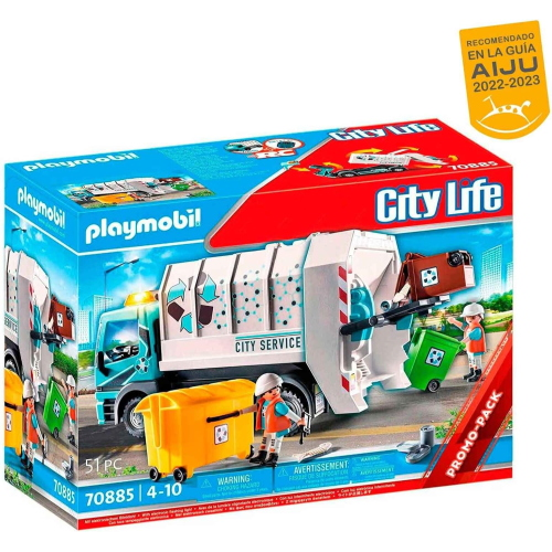 PLAY- CAMION SMALTIMENTO RIFIUTI LAMPEGGIO