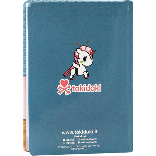 DIARIO AG. 026 - TOKIDOKI 16M- AZZURRO
