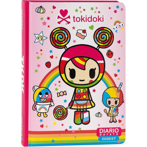 DIARIO AG. 026 - TOKIDOKI 16M- FUXIA
