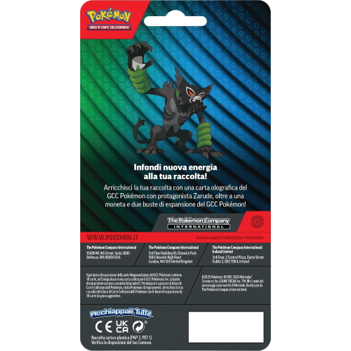 CG- POKEMON- BUSTINA- BLS 2 PZ ZARUDE 2026