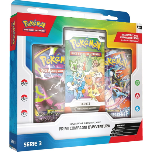 CG- POKEMON- COLLEZ. ILLUSTR. PRIMI COMPAGNI D'AVVENTURA S3 2026