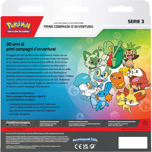 CG- POKEMON- COLLEZ. ILLUSTR. PRIMI COMPAGNI D'AVVENTURA S3 2026