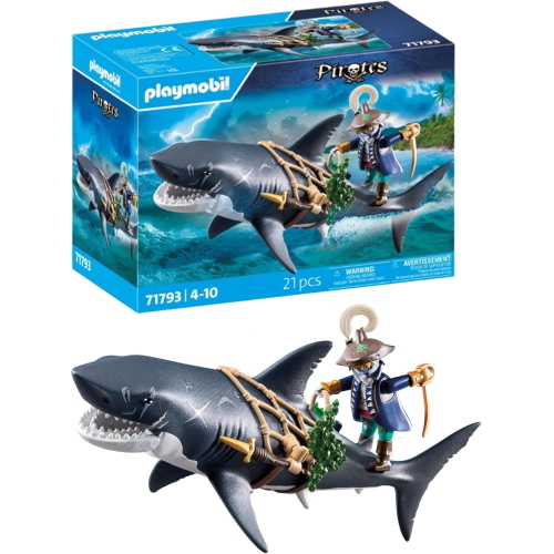 PLAY PIRATES- PIRATA E SQUALO GIGANTE
