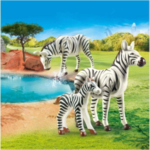 PLAY ZOO - FAMIGLIA DI ZEBRE