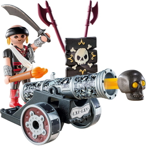 PLAY PIRATES- CON APP CANNON NERO