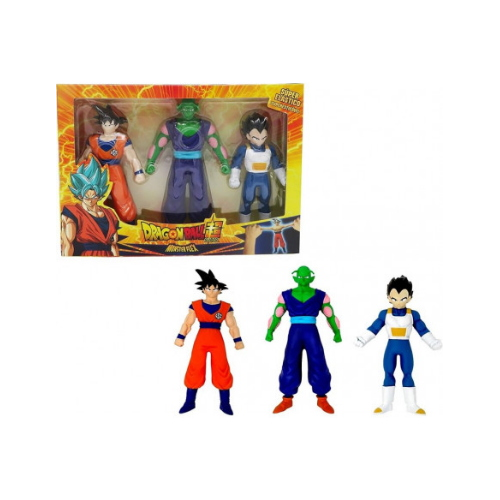 MONSTER FLEX- DRAGON BALL  S2 PACK 3 FIGURES