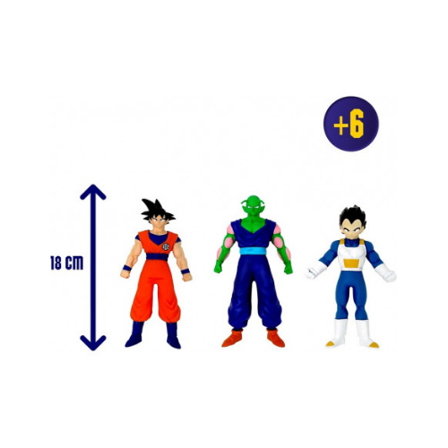 MONSTER FLEX- DRAGON BALL  S2 PACK 3 FIGURES