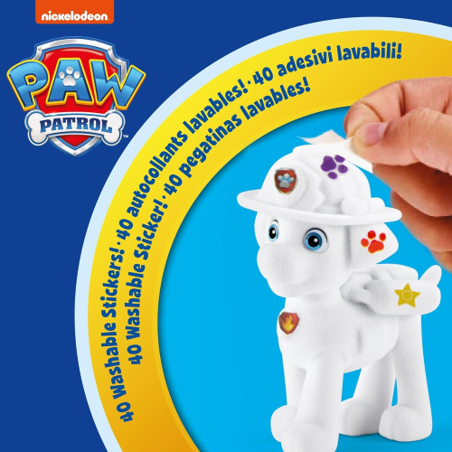 WASHIMALS - PETS SET CON ADESIVI PAW PATROL