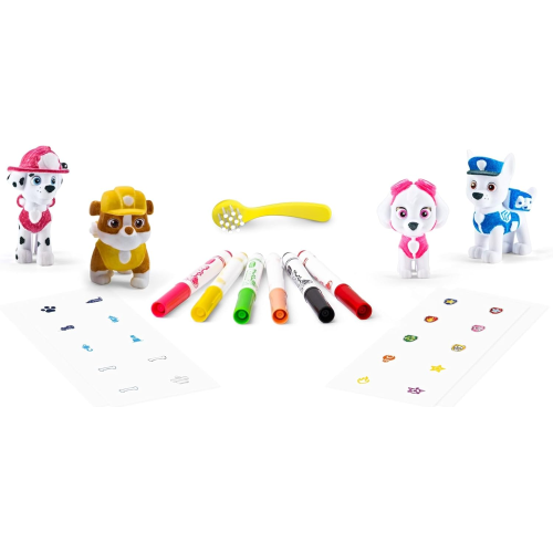 WASHIMALS - PETS SET CON ADESIVI PAW PATROL