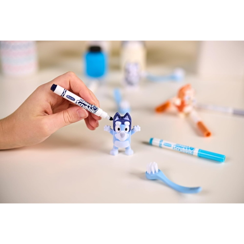 WASHIMALS - PETS SET CON ADESIVI LABABILI BLUEY