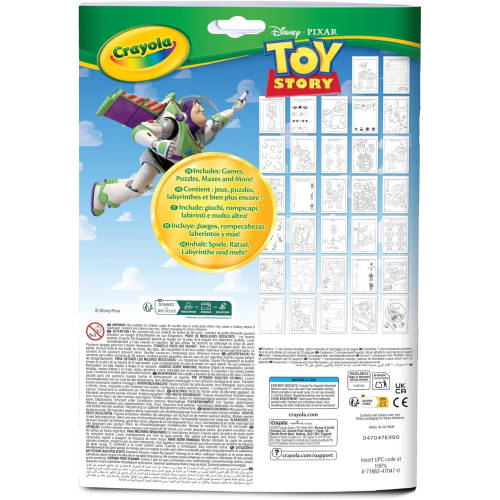 ALBUM ATTIVITA ' COLORING - TOY STORY
