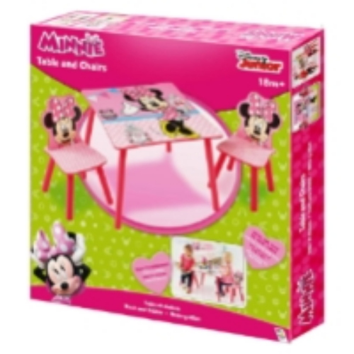 TAVOLO  LEGNO 2 SEDIE - MINNIE