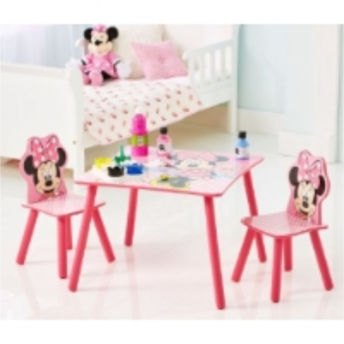 TAVOLO  LEGNO 2 SEDIE - MINNIE
