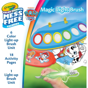 CRAY- COLOR WONDER - PENNELLO MAGICO LUMINOSO - PAW PATROL