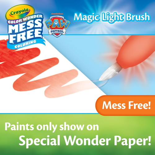 CRAY- COLOR WONDER - PENNELLO MAGICO LUMINOSO - PAW PATROL