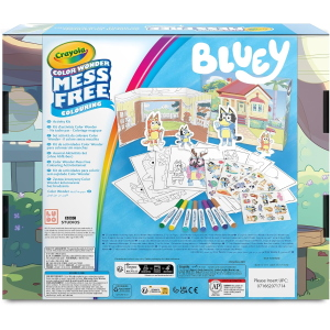 CRAY- ACTIVITY SET COLOR WONDER - BLUEY