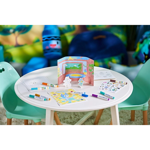 CRAY- ACTIVITY SET COLOR WONDER - BLUEY