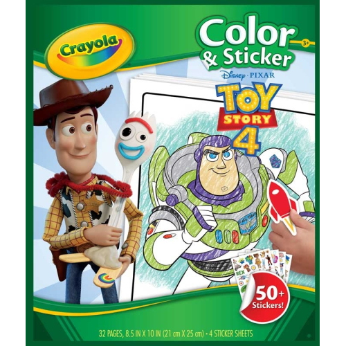 ALBUM ADESIVI COLORING TOY STORY 4