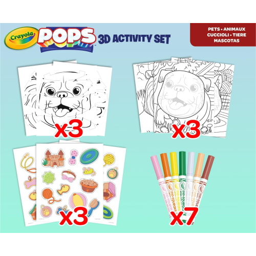 $ CRAY- SET ATTIVITA´ POPS PETS