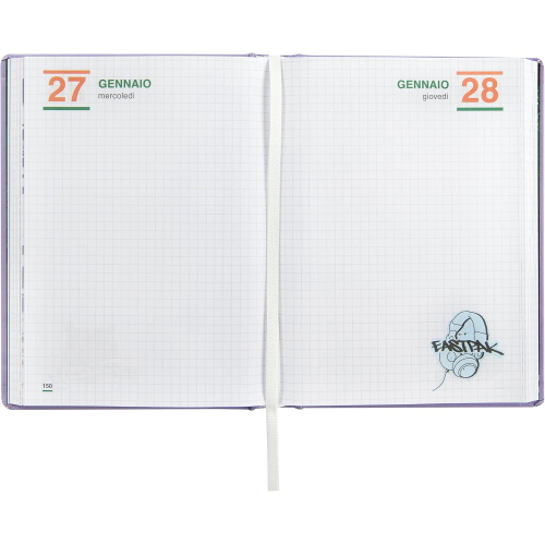 DIARIO AG. 026 - EASTPAK 13M MEDIUM- LILAC