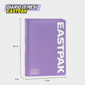 DIARIO AG. 026 - EASTPAK 13M MEDIUM- LILAC
