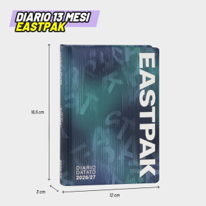 DIARIO AG. 026 - EASTPAK 13M MEDIUM- BLUE
