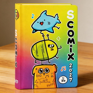 DIARIO AG. 026 - SCOMIX 16M MEDIUM- MULTICOLOR
